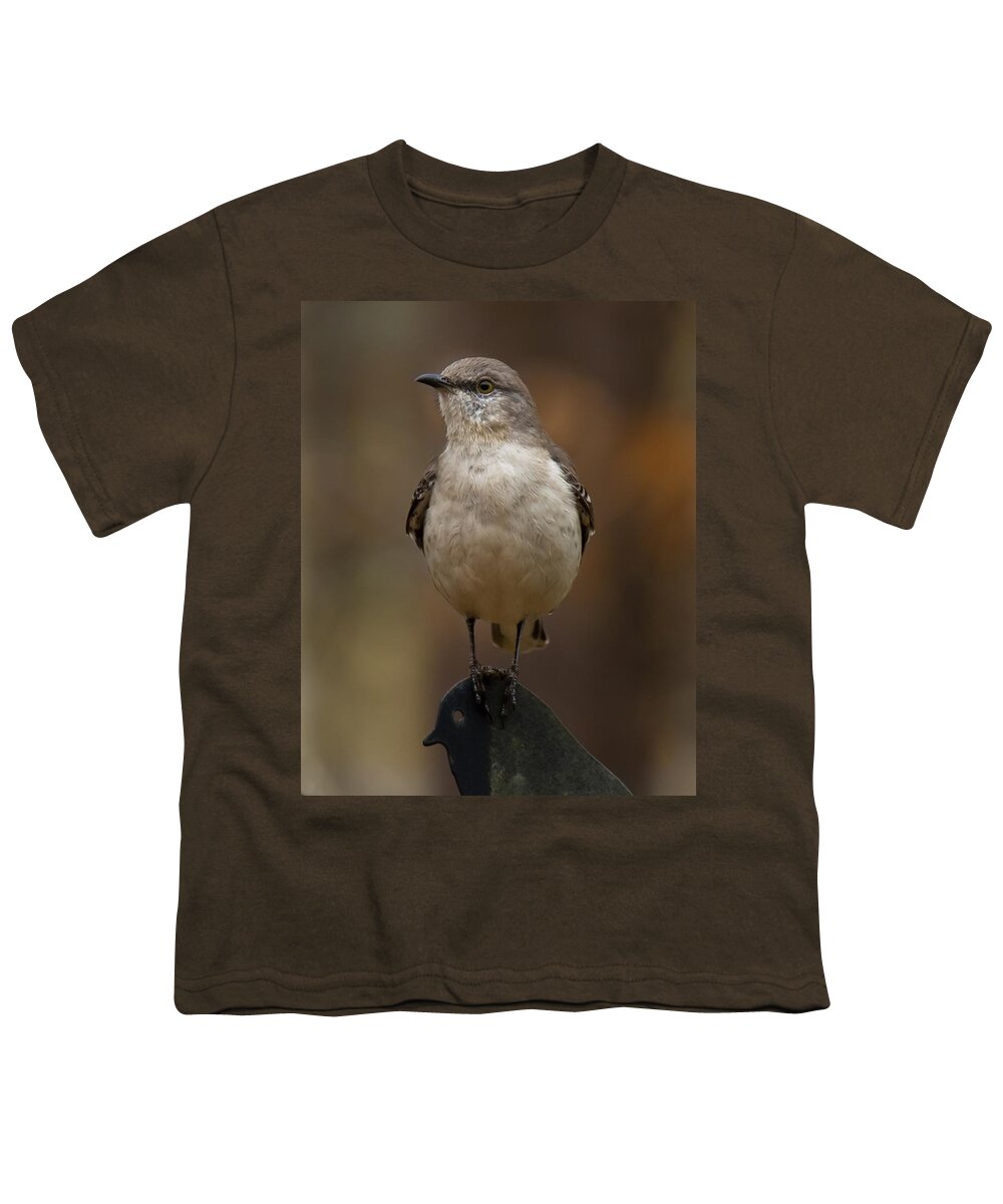Northern Mockingbird Youth T-Shirt featuring the photograph Northern Mockingbird by Robert L Jackson