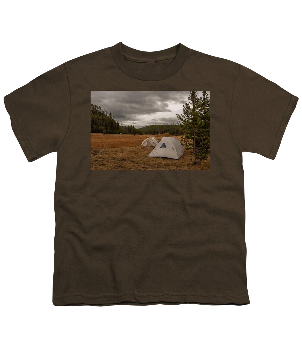 Wyoming Youth T-Shirt featuring the photograph Our Humble Abodes by Brenda Jacobs