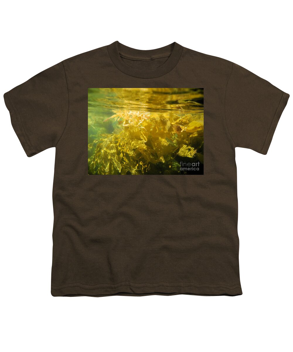 Channel Islands National Park Youth T-Shirt featuring the photograph Pacific Ocean Kelp by Adam Jewell
