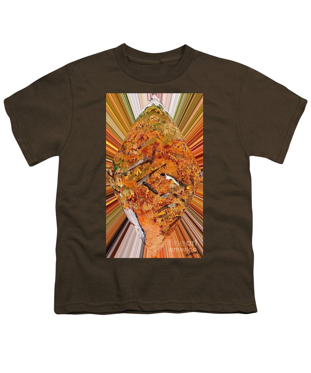 Abstract Youth T-Shirt featuring the painting Rami by Loredana Messina