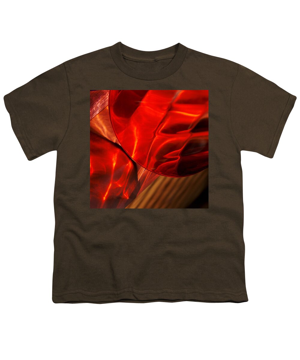 Red Youth T-Shirt featuring the photograph Red by Rick Mosher