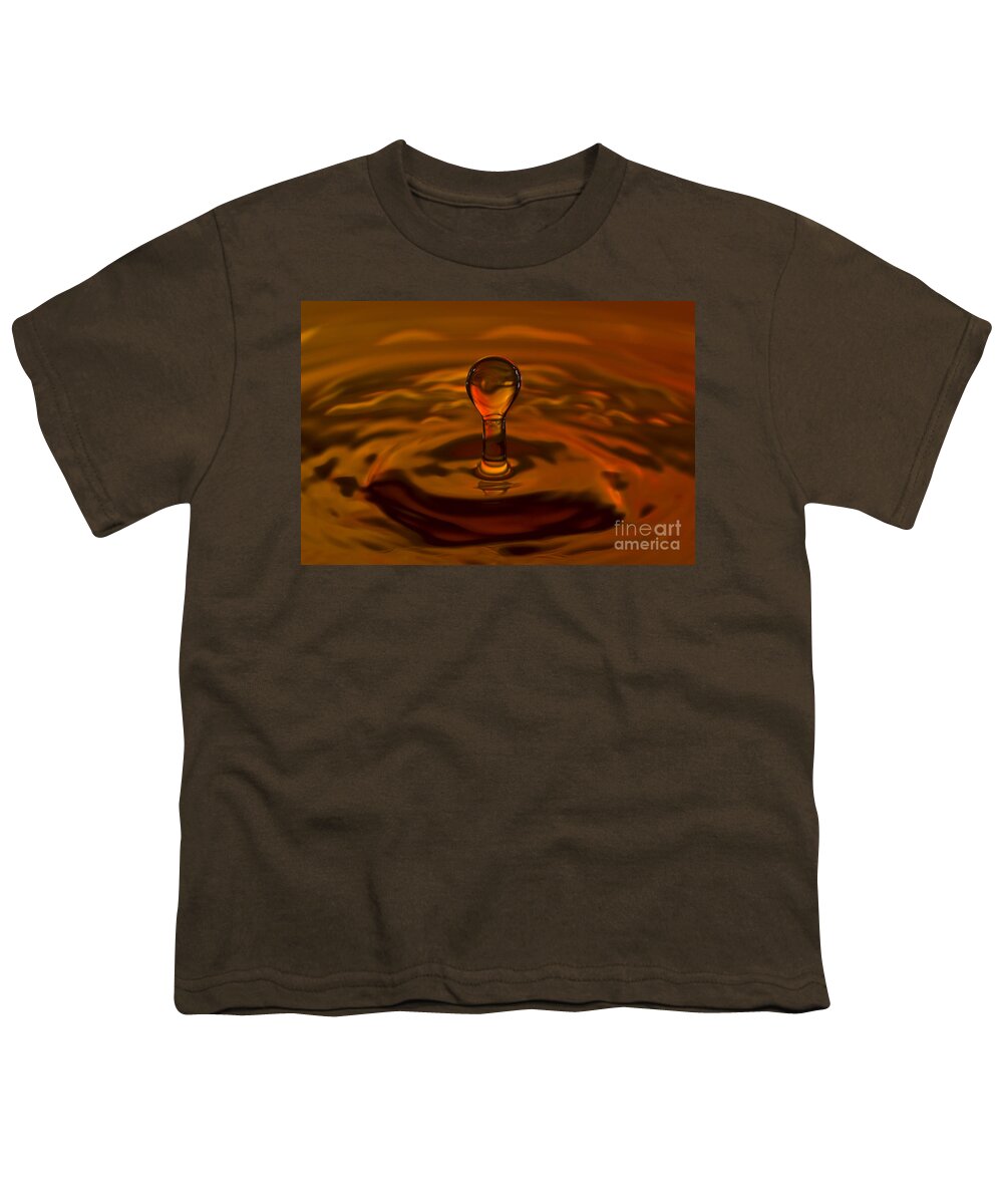 Drop Youth T-Shirt featuring the photograph Resurrection by Anthony Sacco