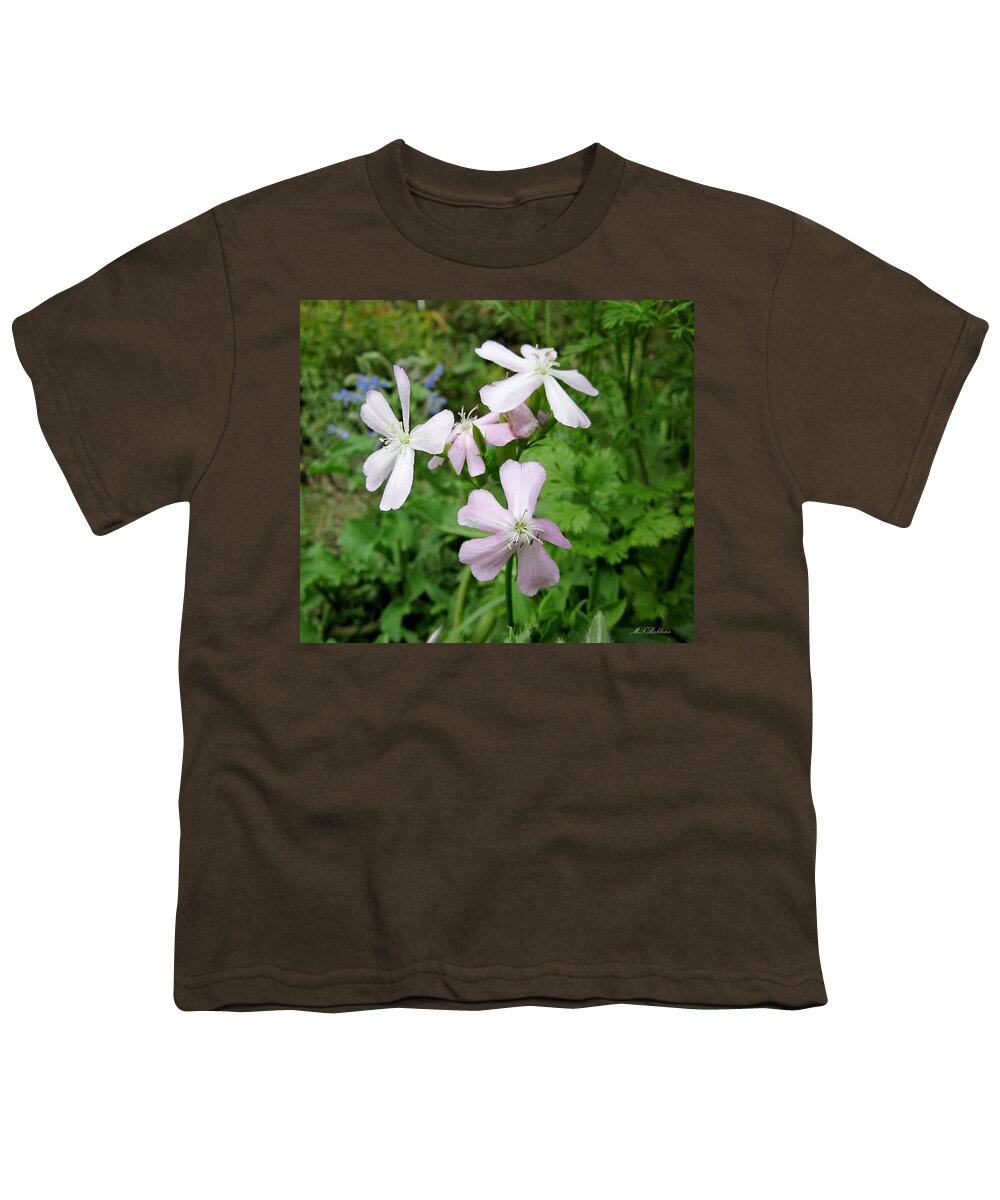 Herb Youth T-Shirt featuring the photograph Soapwort Flowers by MTBobbins Photography