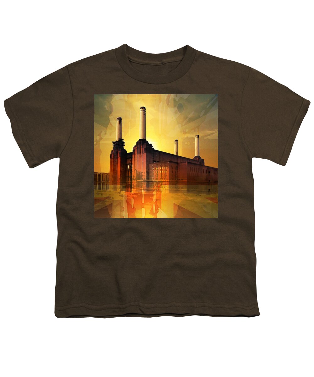 Battersea Youth T-Shirt featuring the photograph Splattersea Square 2014 by BFA Prints