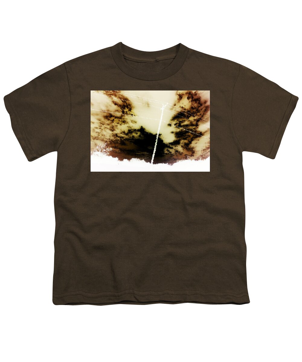 Cloud Youth T-Shirt featuring the photograph Static Electricity by Max Mullins