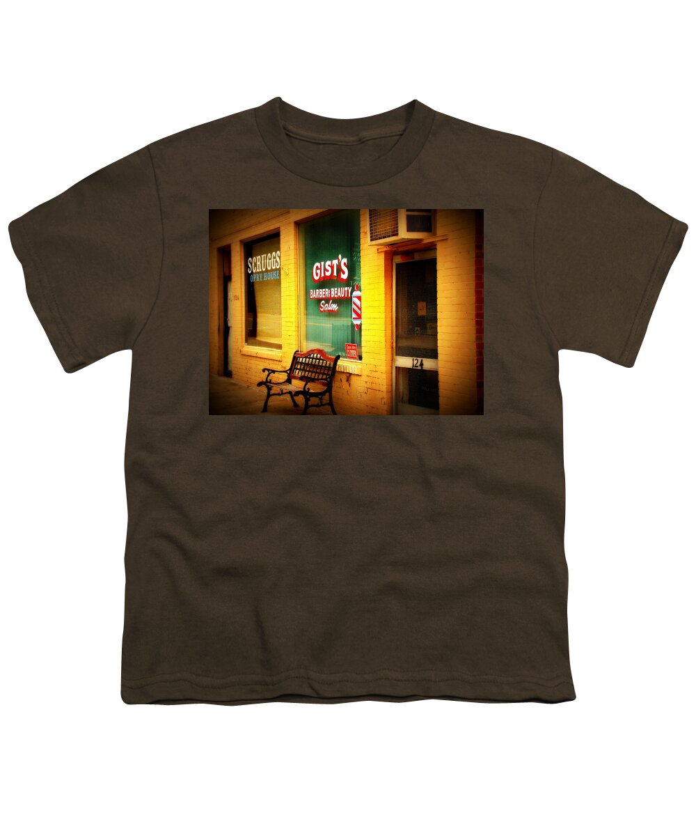 Fine Art Youth T-Shirt featuring the photograph Sunday Morning by Rodney Lee Williams