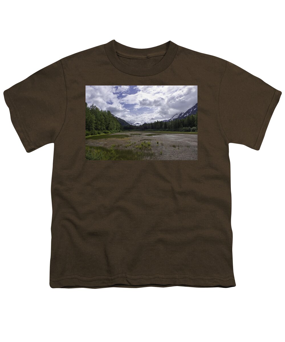 Alaska Youth T-Shirt featuring the photograph The Great Alaskan Wilderness by Kim Hojnacki