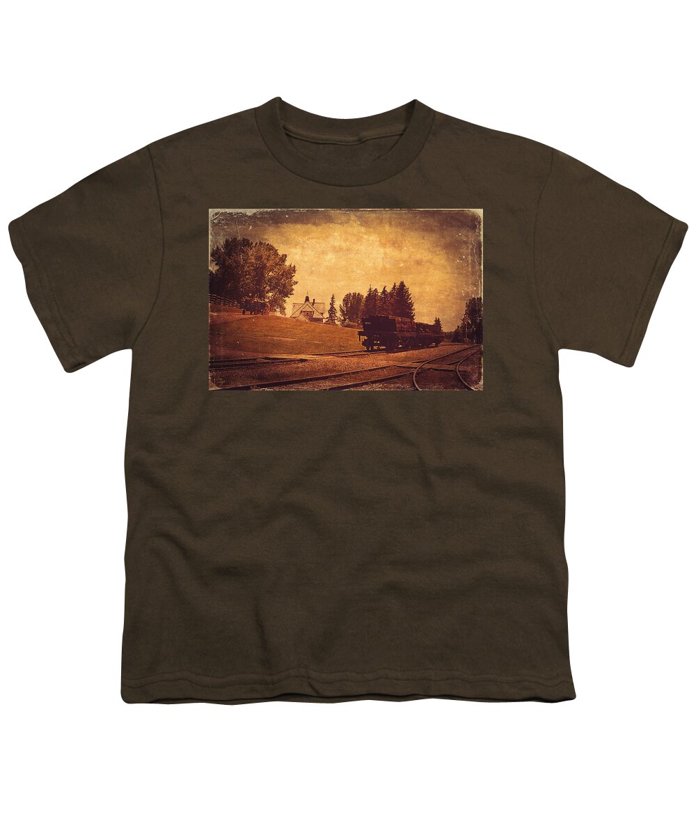 Non-urban Youth T-Shirt featuring the photograph The Old West by Maria Angelica Maira