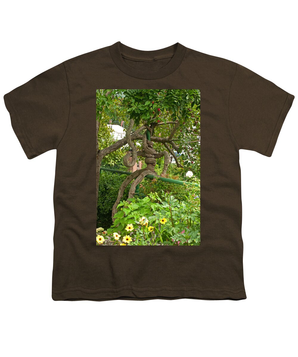 Brilliant Blooms Youth T-Shirt featuring the photograph Twisted by Paul Mangold