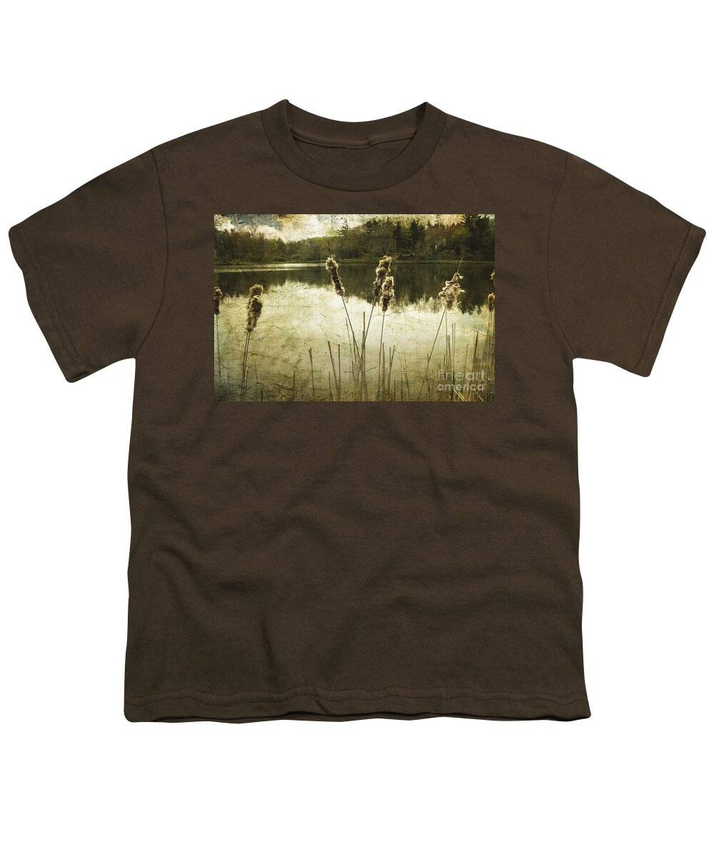 Ohio Youth T-Shirt featuring the photograph Where Time Stands Still by Ellen Cotton