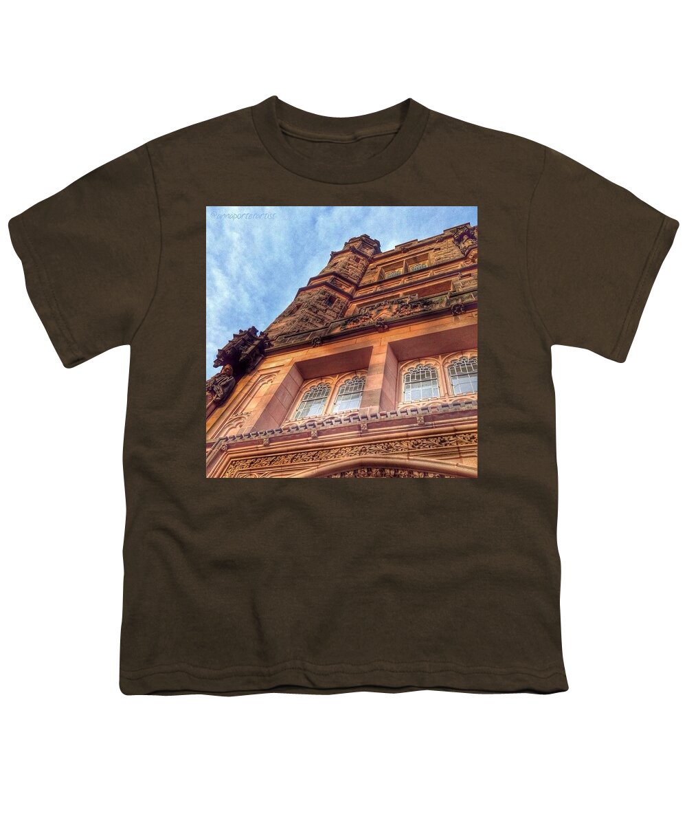 The_visionaries Youth T-Shirt featuring the photograph Windows Of Princeton University II For by Anna Porter