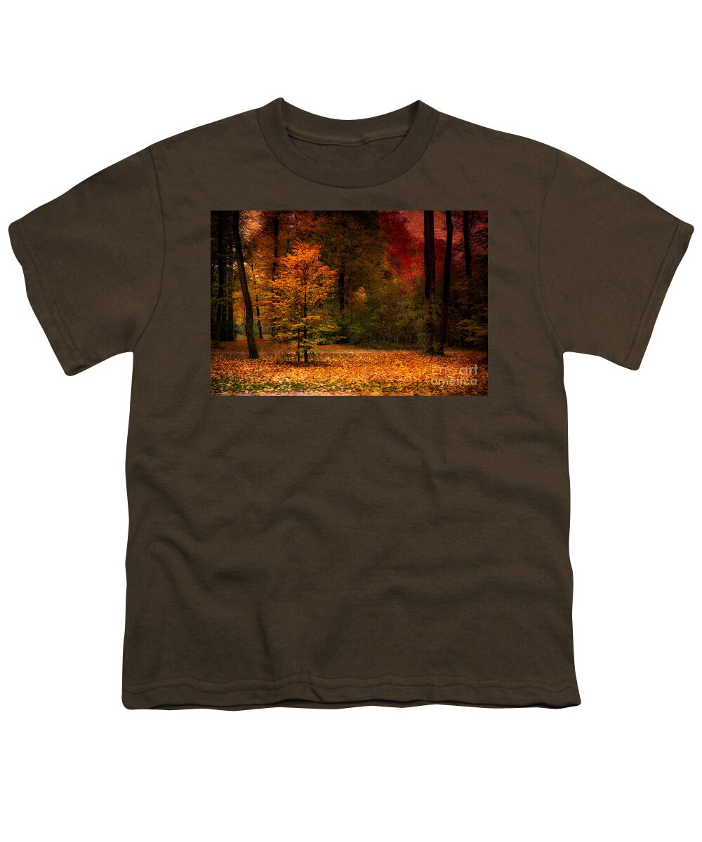 Autumn Youth T-Shirt featuring the photograph Youth by Hannes Cmarits