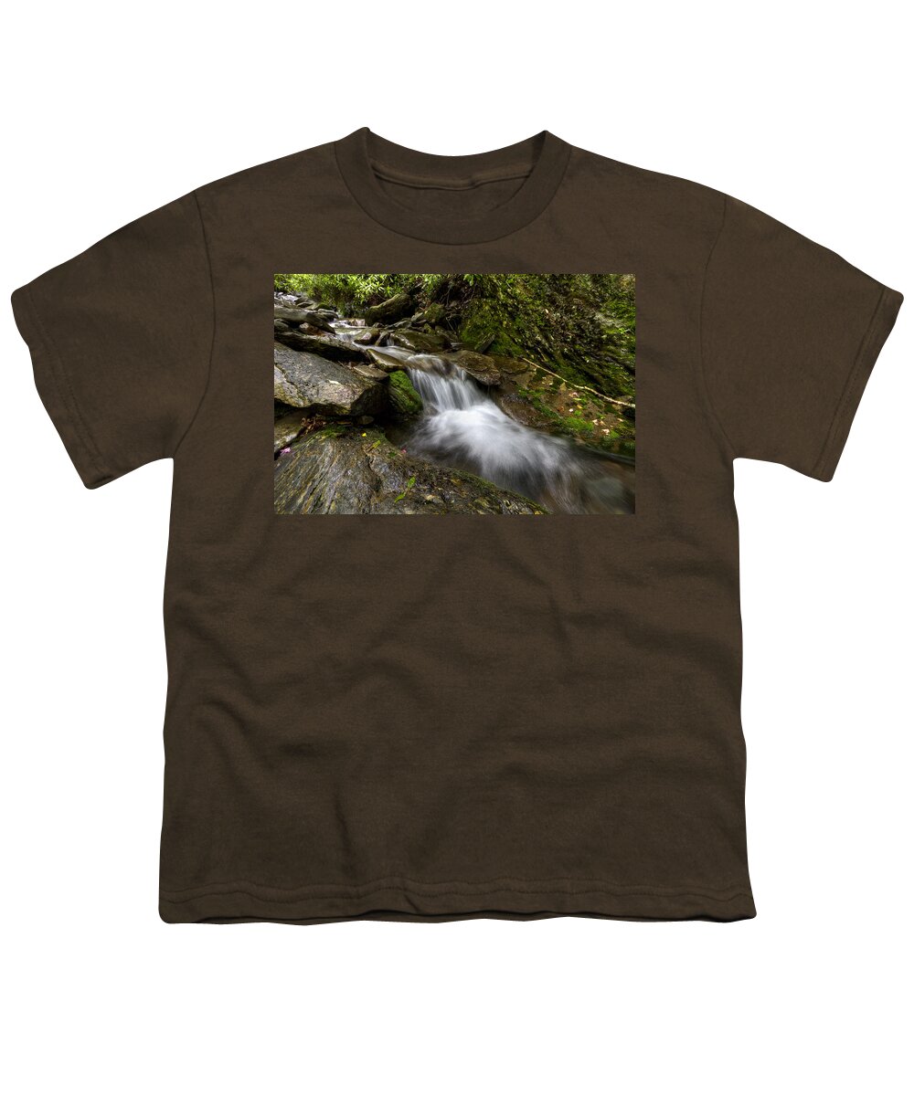 Appalachia Youth T-Shirt featuring the photograph Enchanted Forest #1 by Debra and Dave Vanderlaan