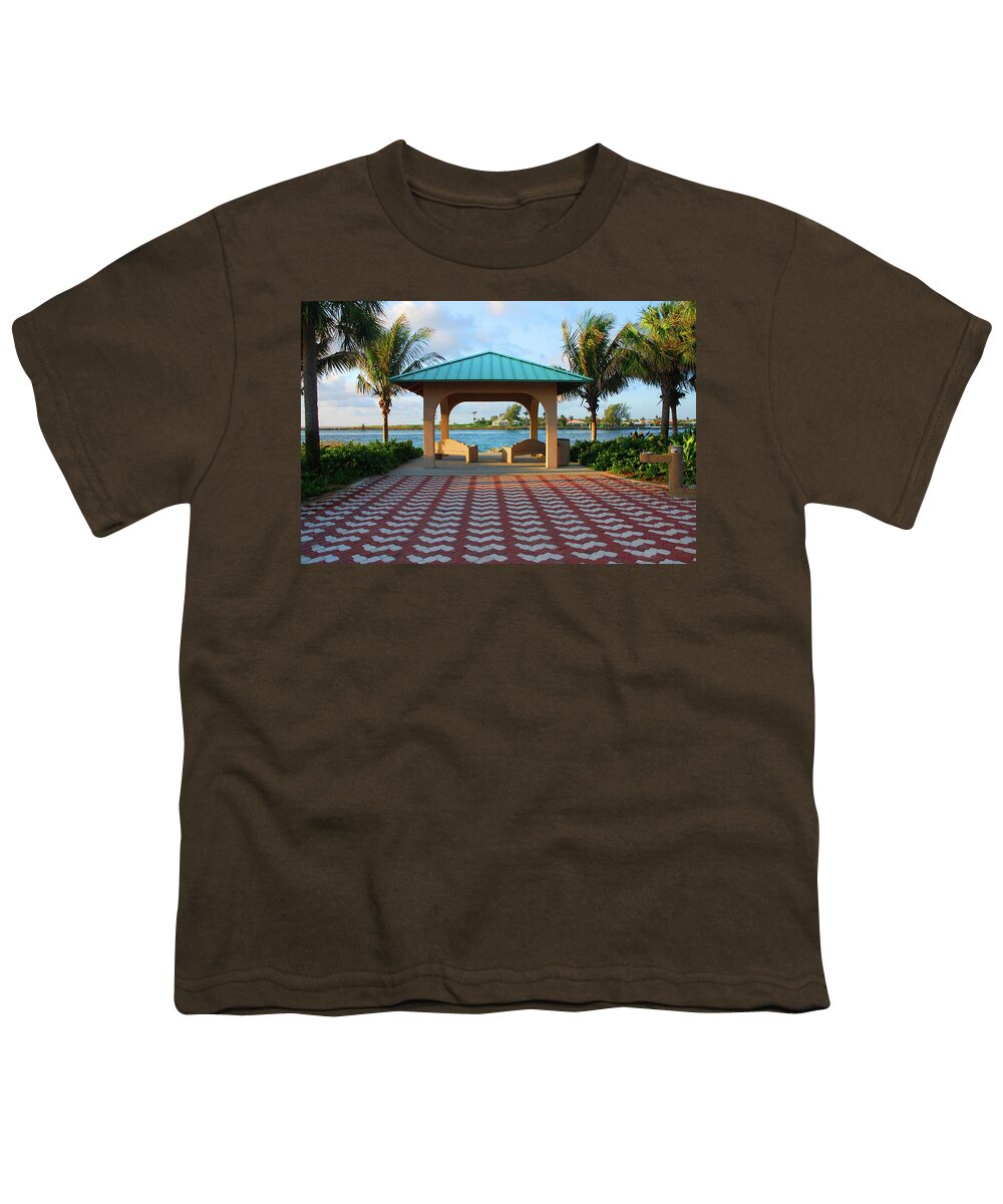 Palm Beach Inlet Youth T-Shirt featuring the photograph 36- Palm Beach Inlet by Joseph Keane