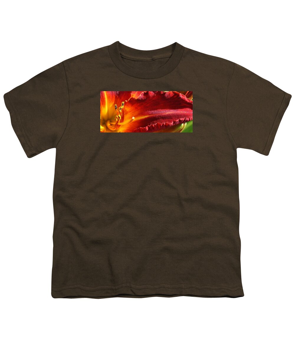 Flora Youth T-Shirt featuring the photograph A Ray of Beauty by Bruce Bley