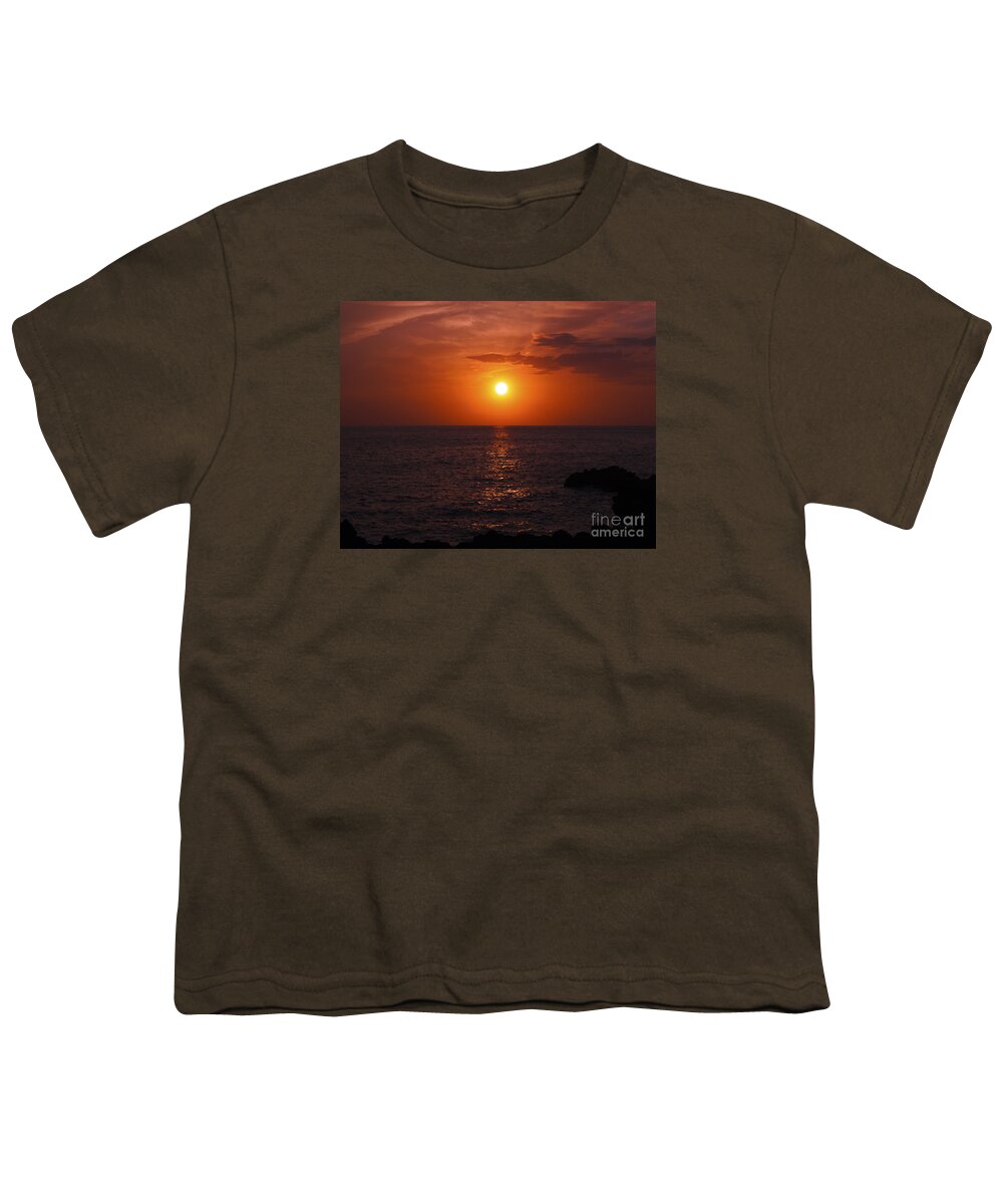 Sunset Photography Youth T-Shirt featuring the photograph Aloha III by Patricia Griffin Brett