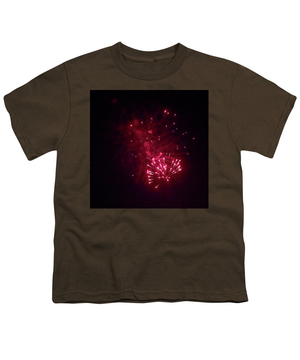 Lehtokukka Youth T-Shirt featuring the photograph Fireworks by Jouko Lehto