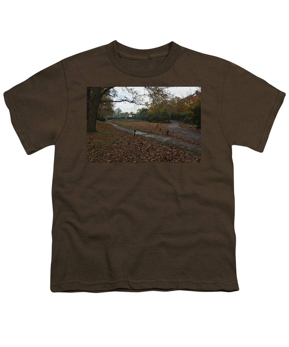 Richmond Park Youth T-Shirt featuring the photograph Park Cottage 2 by Maj Seda