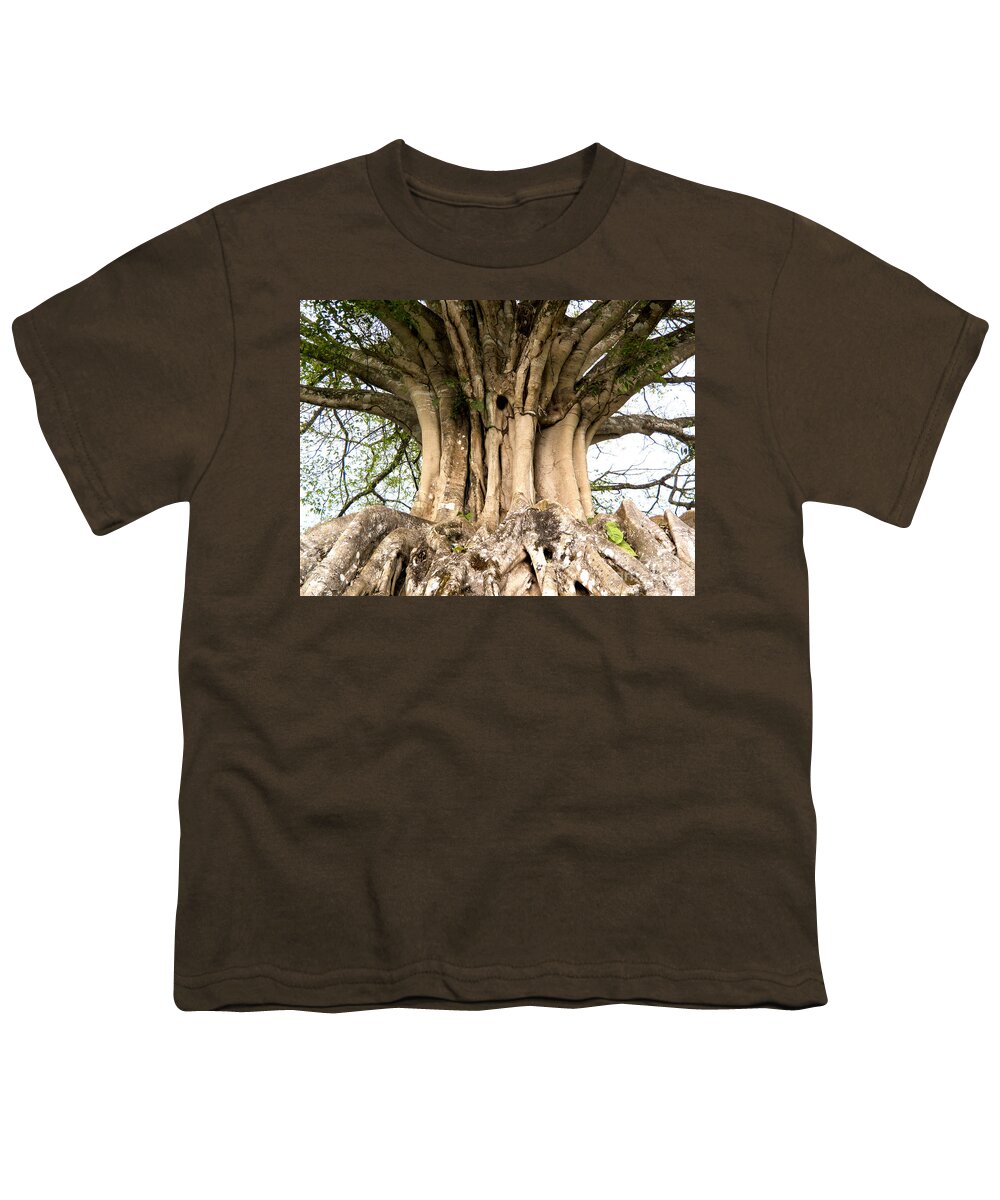 Roots Youth T-Shirt featuring the photograph Roots by Heiko Koehrer-Wagner
