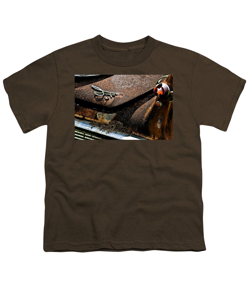 Chrysler Youth T-Shirt featuring the photograph Rusty Impe by DigiArt Diaries by Vicky B Fuller