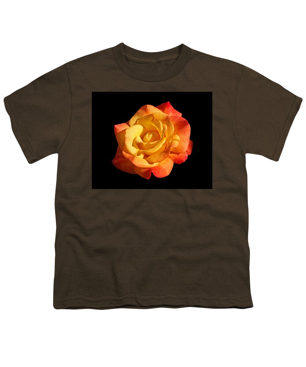 Rose Youth T-Shirt featuring the photograph Sunlight and Shadows by Sandy Keeton