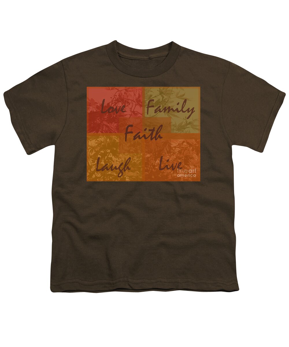 Faith Youth T-Shirt featuring the digital art Faith #1 by Kirt Tisdale