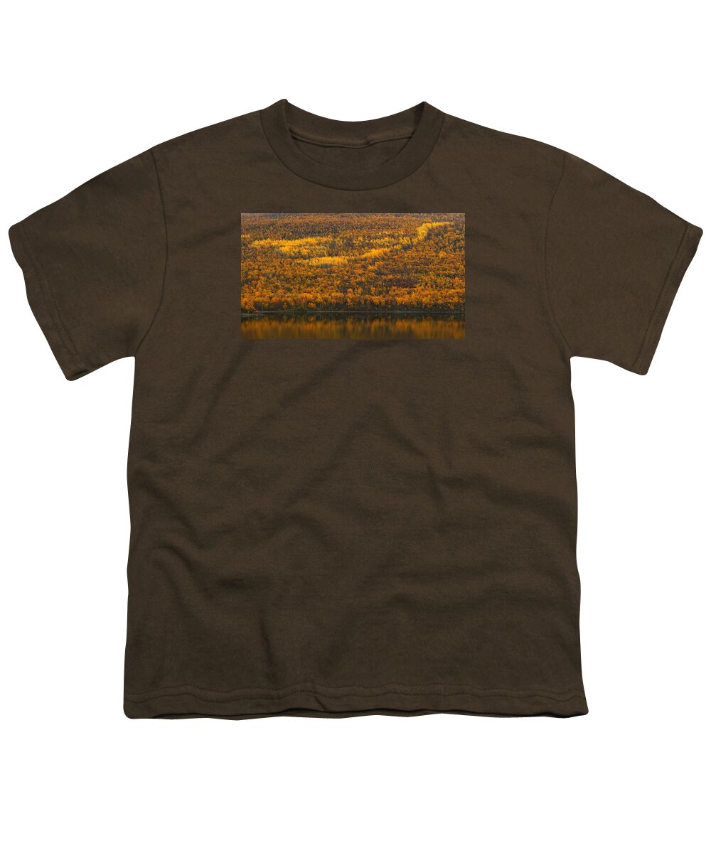 Fall Youth T-Shirt featuring the photograph Fall Colors in the Arctic #1 by Pekka Sammallahti