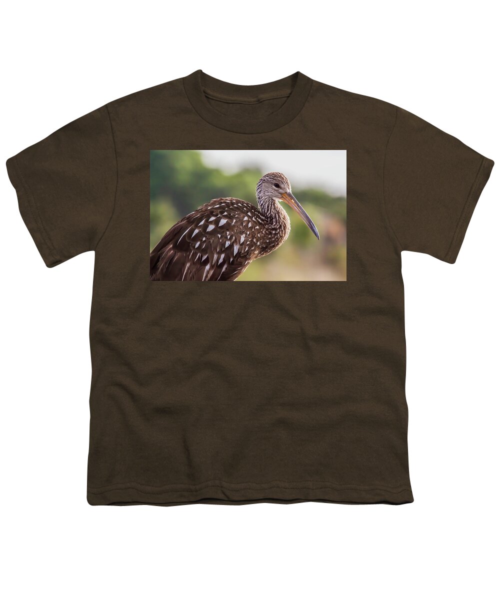 Celery Fields Youth T-Shirt featuring the photograph Limpkin at Celery Fields #1 by Richard Goldman