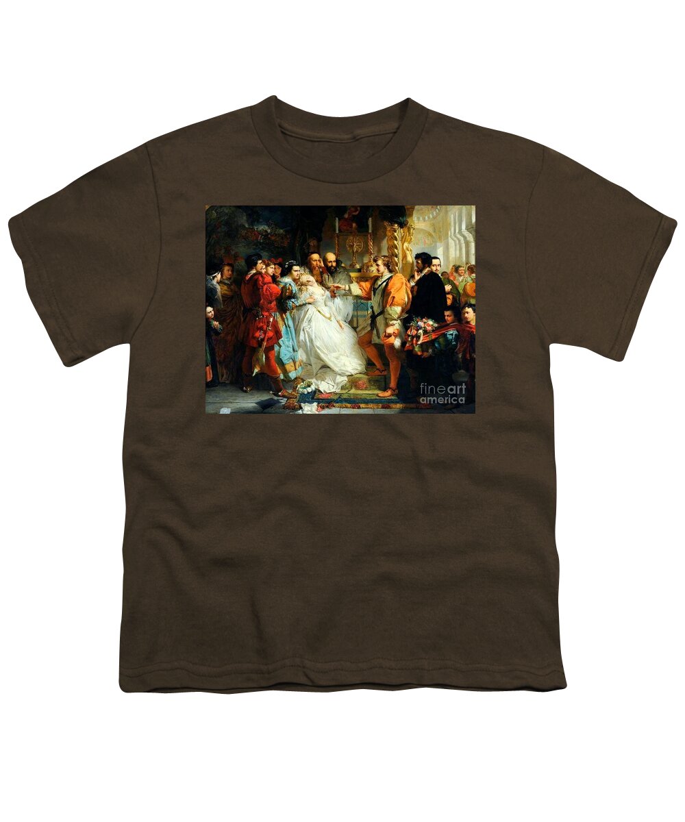 Marcus Stone - Claudio Youth T-Shirt featuring the painting Marcus Stone #1 by MotionAge Designs