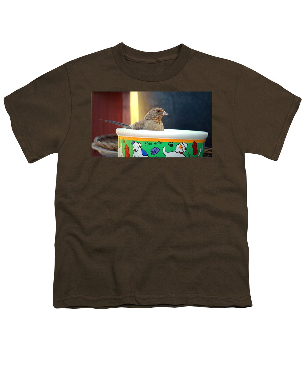California-towee Youth T-Shirt featuring the photograph Adult California Towee by Joyce Dickens