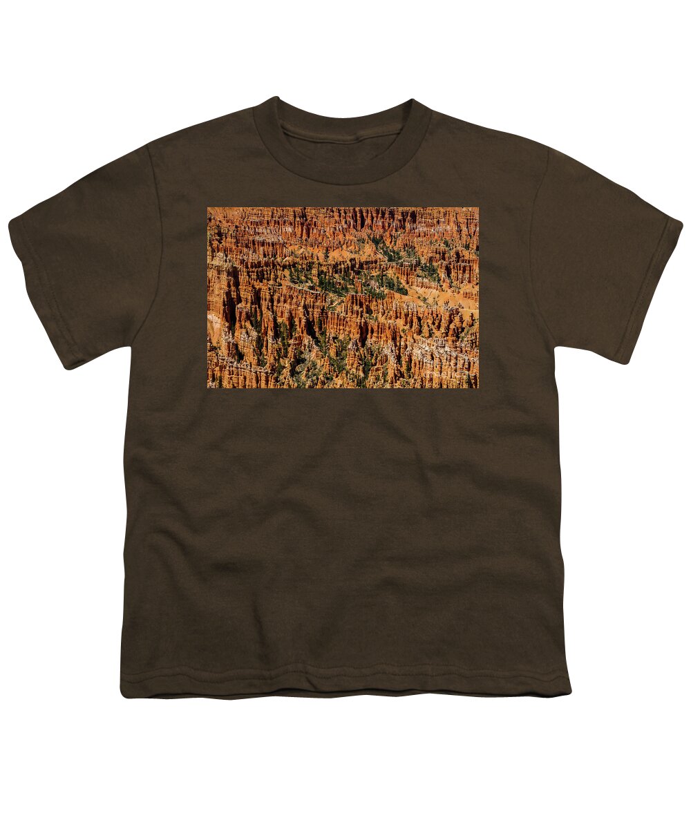 Bryce Canyon Youth T-Shirt featuring the photograph Bryce Canyon Utah #14 by Raul Rodriguez