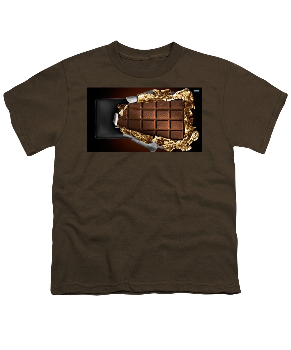 Chocolate Youth T-Shirt featuring the photograph Chocolate #4 by Jackie Russo