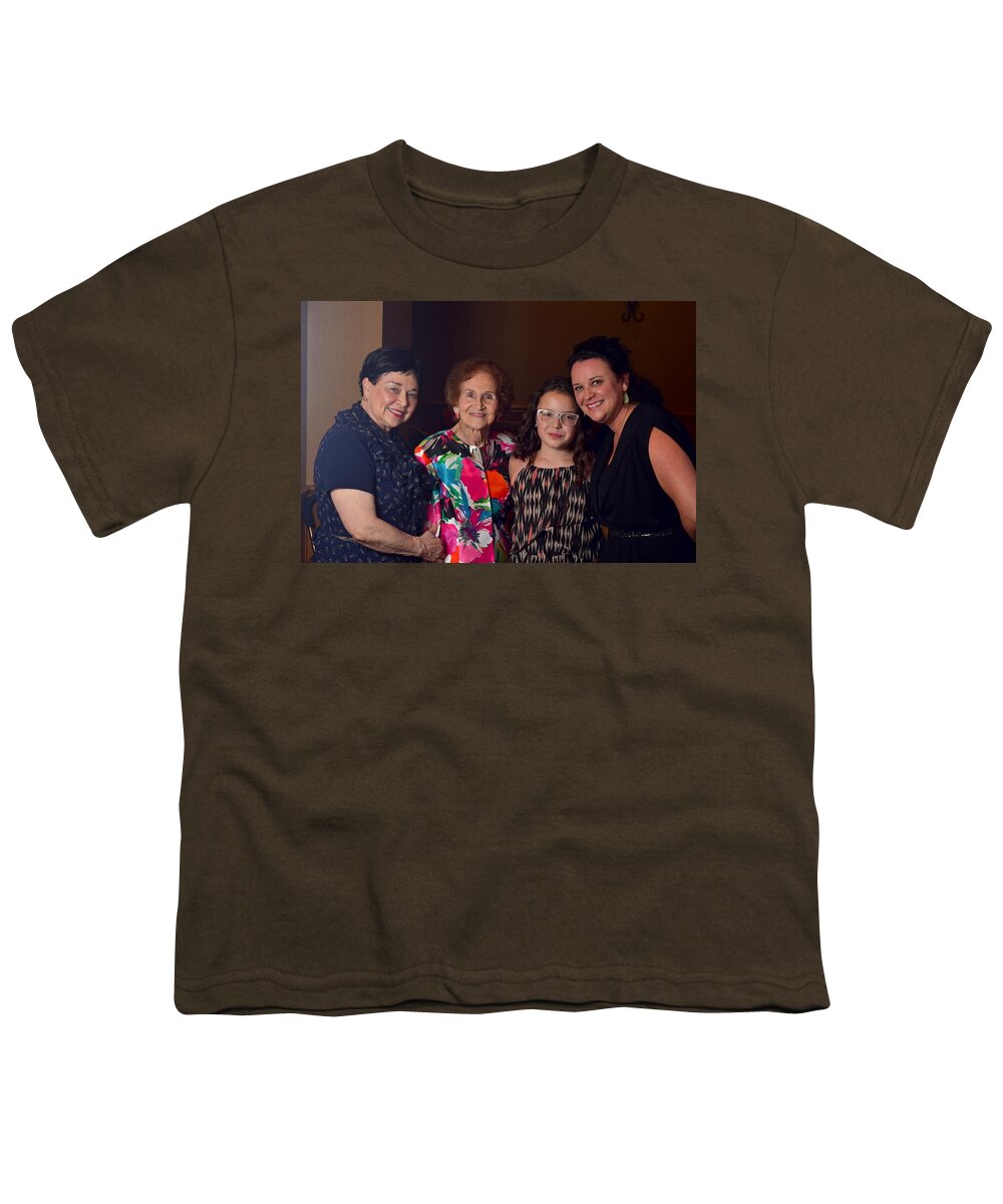 Reunion Youth T-Shirt featuring the photograph 4 Wilma Generations by Carle Aldrete