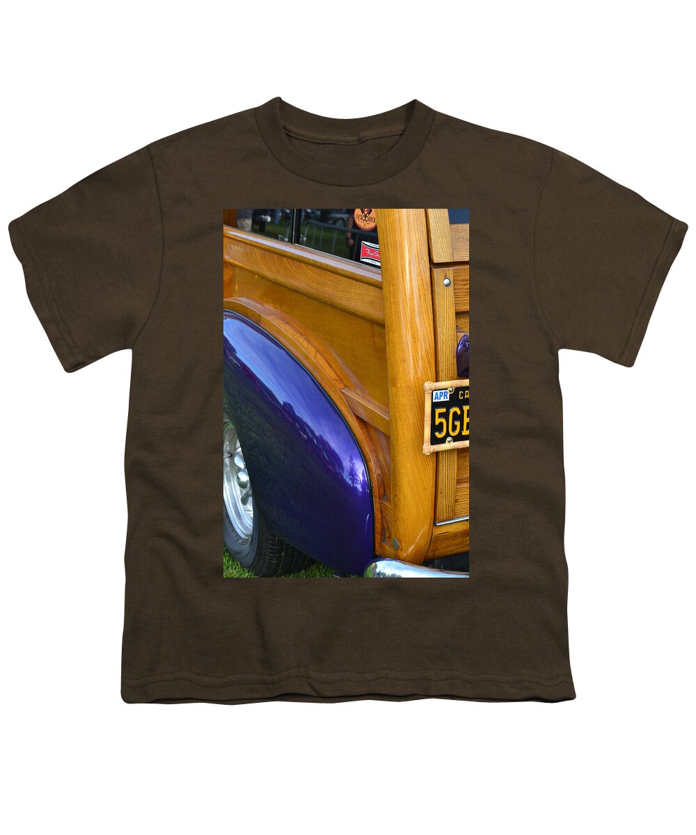  Youth T-Shirt featuring the photograph Woodie #4 by Dean Ferreira