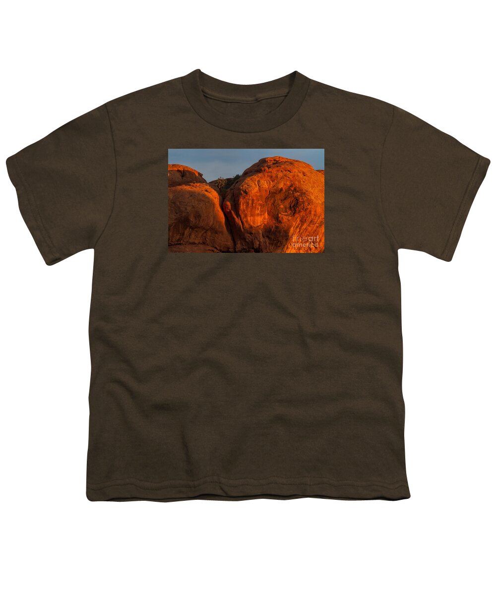 Utah Youth T-Shirt featuring the photograph A Warm Welcome by Jim Garrison
