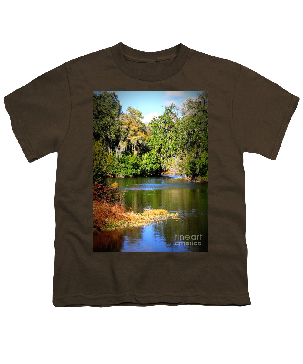 Alafia River Youth T-Shirt featuring the photograph Alafia River by Carol Groenen