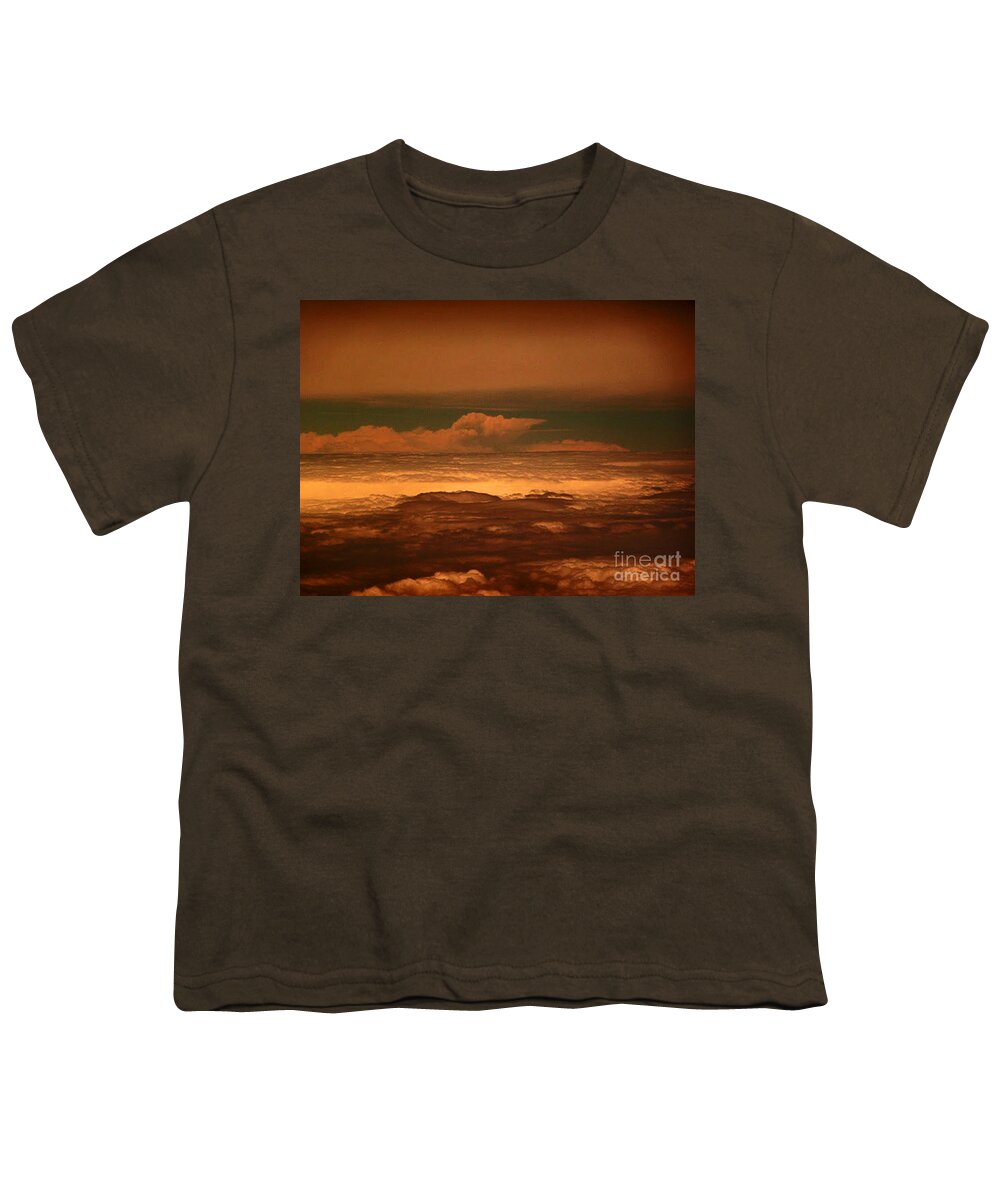 Couds Youth T-Shirt featuring the photograph Arizona Cloudscape I by Angela L Walker