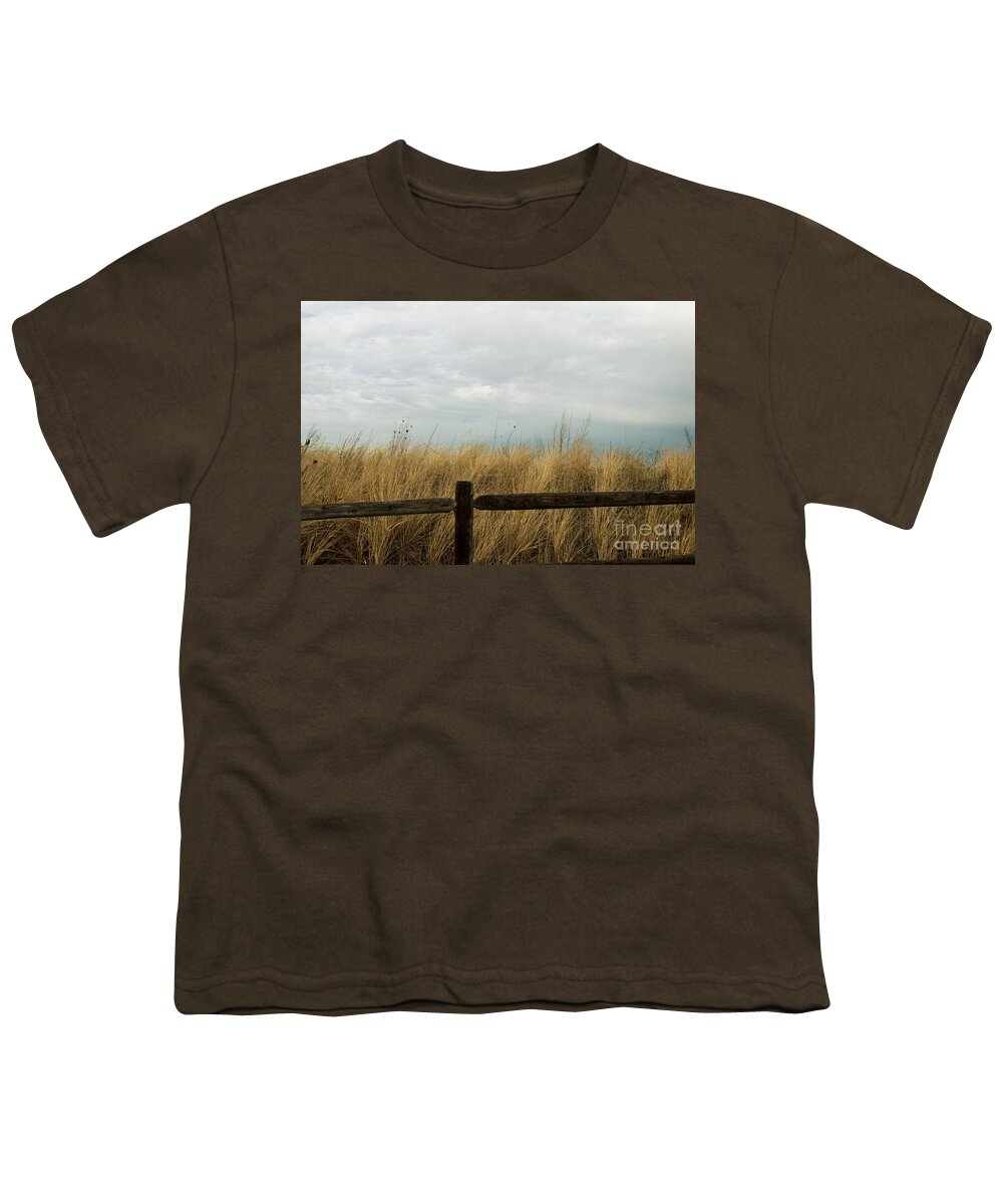 Grass Youth T-Shirt featuring the photograph Beach Grass by Eunice Miller