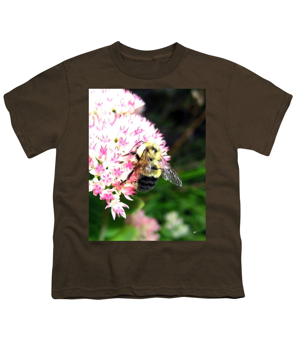 Bee Youth T-Shirt featuring the photograph Bee-Line 2 by Will Borden