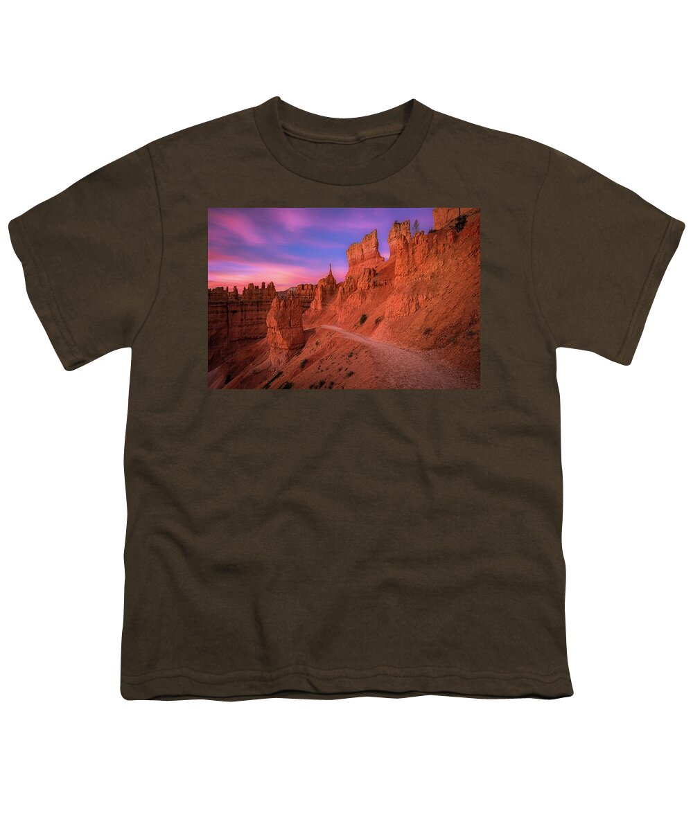 Amazing Youth T-Shirt featuring the photograph Bryce Trails by Edgars Erglis