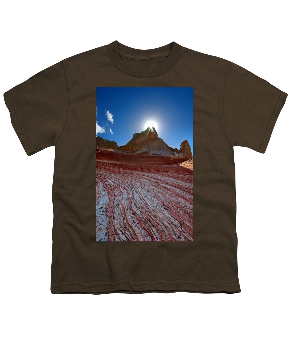 Arizona Youth T-Shirt featuring the photograph Celestial Bacon by David Andersen