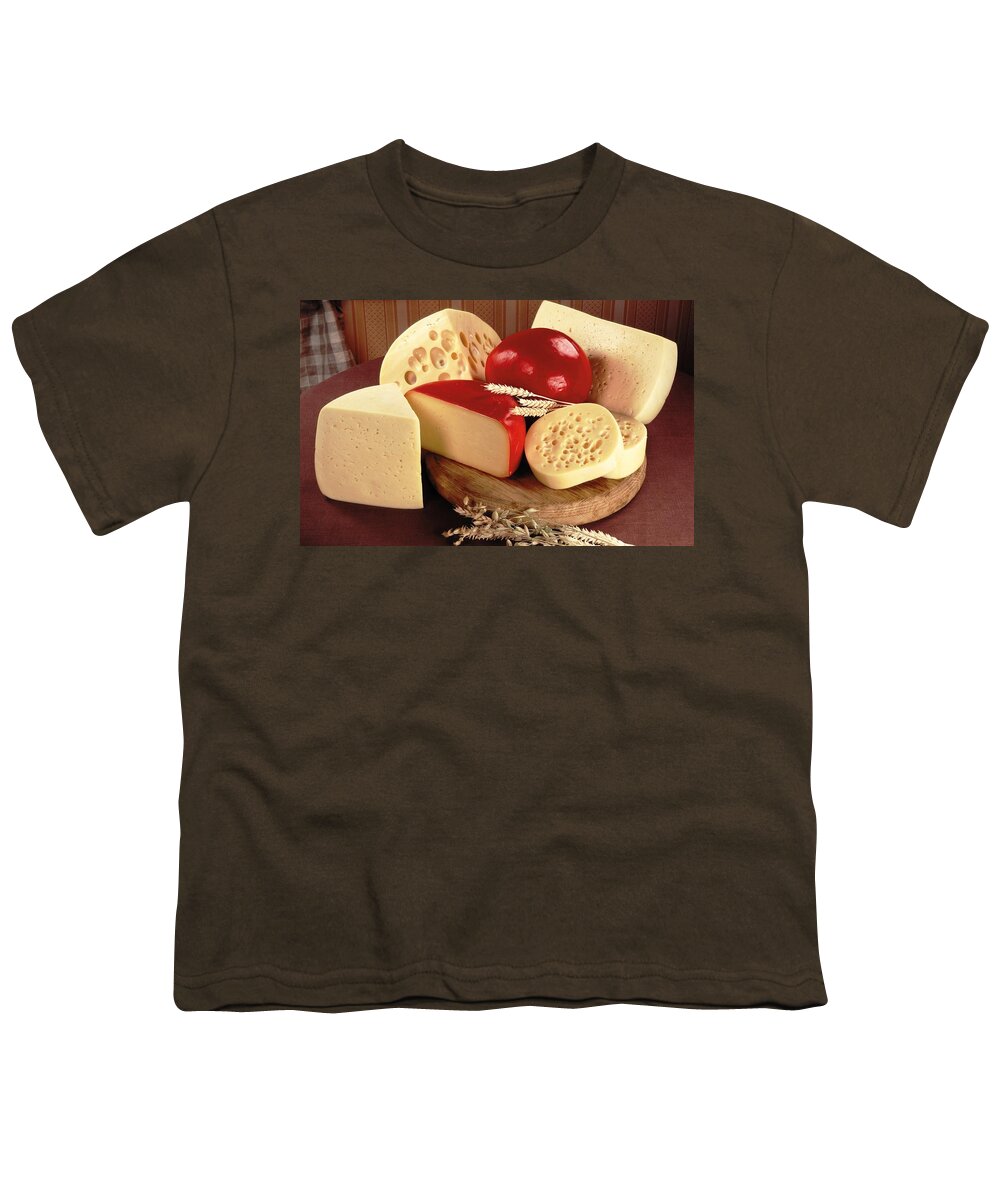 Cheese Youth T-Shirt featuring the photograph Cheese by Jackie Russo