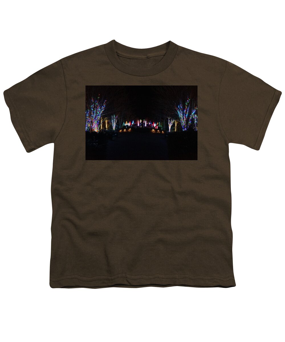  Youth T-Shirt featuring the photograph Christmas Garden 6 by Rodney Lee Williams