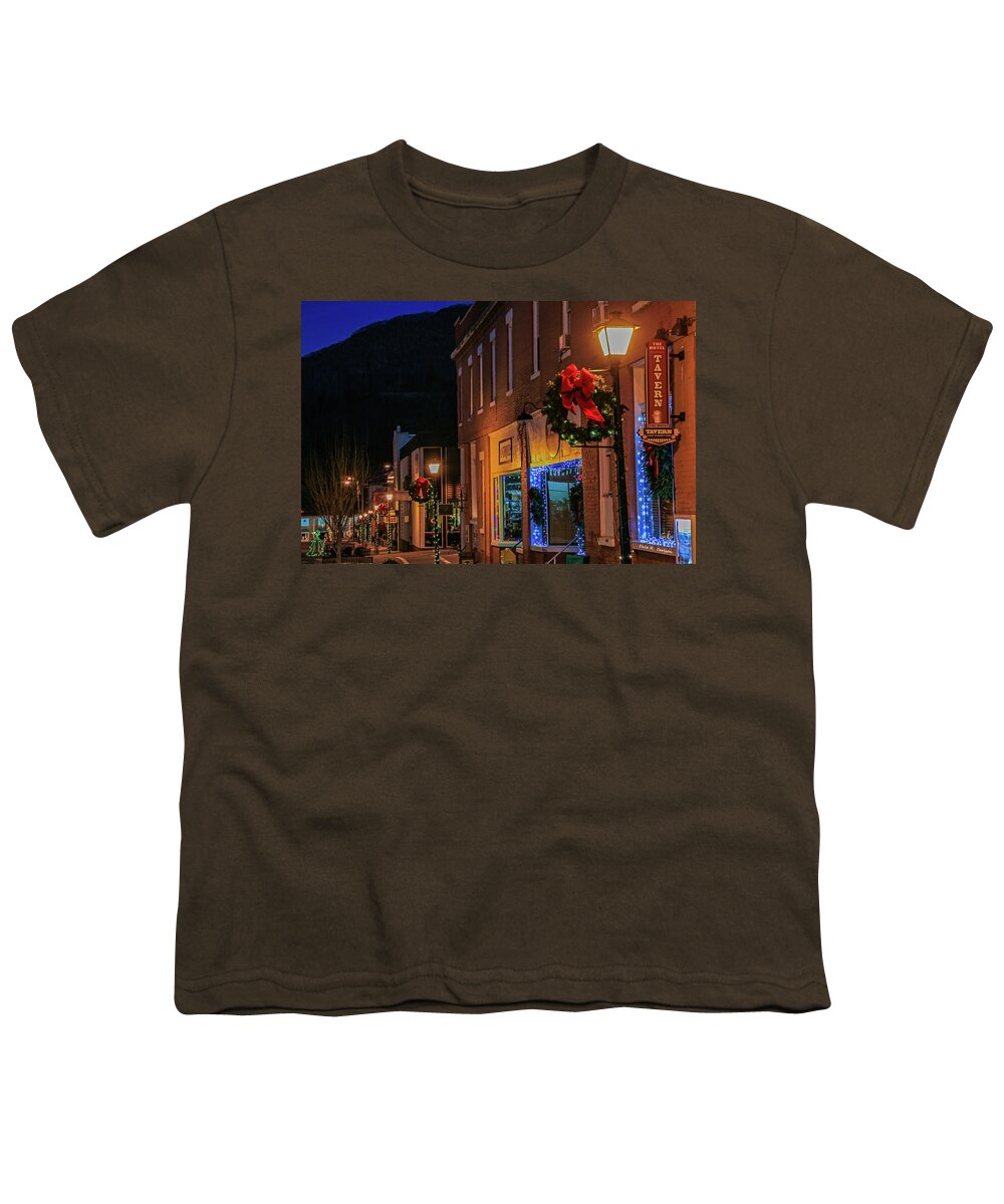 Christmas Youth T-Shirt featuring the photograph Christmas Sentinels by Dale R Carlson