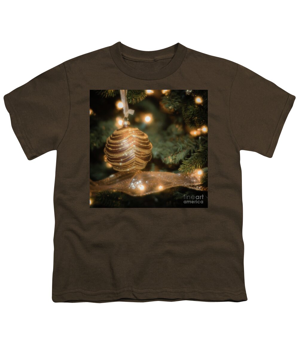 Christmas Youth T-Shirt featuring the photograph Christmas tree by Agnes Caruso