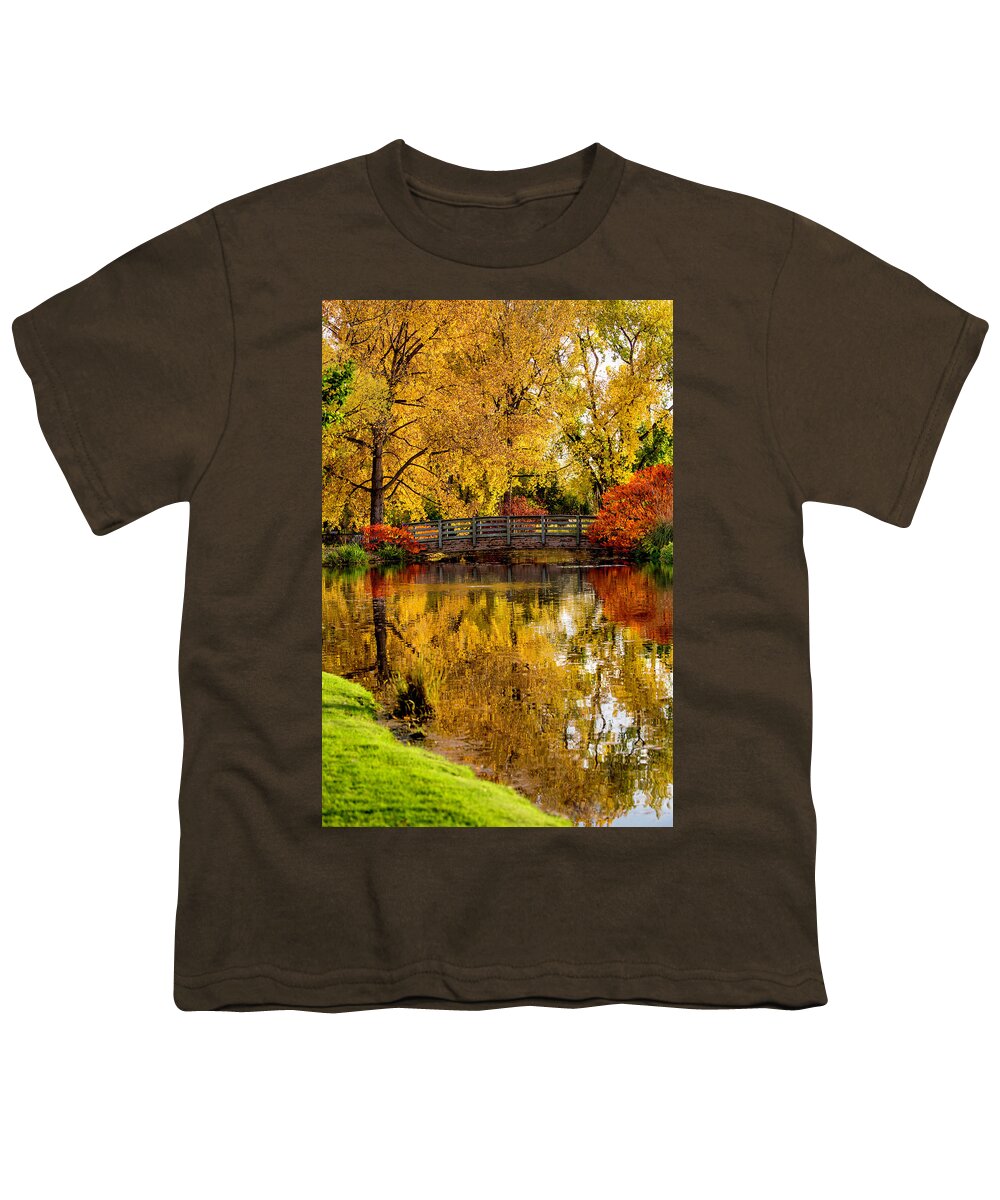 Colorado Youth T-Shirt featuring the photograph Colorful Reflections by Kristal Kraft