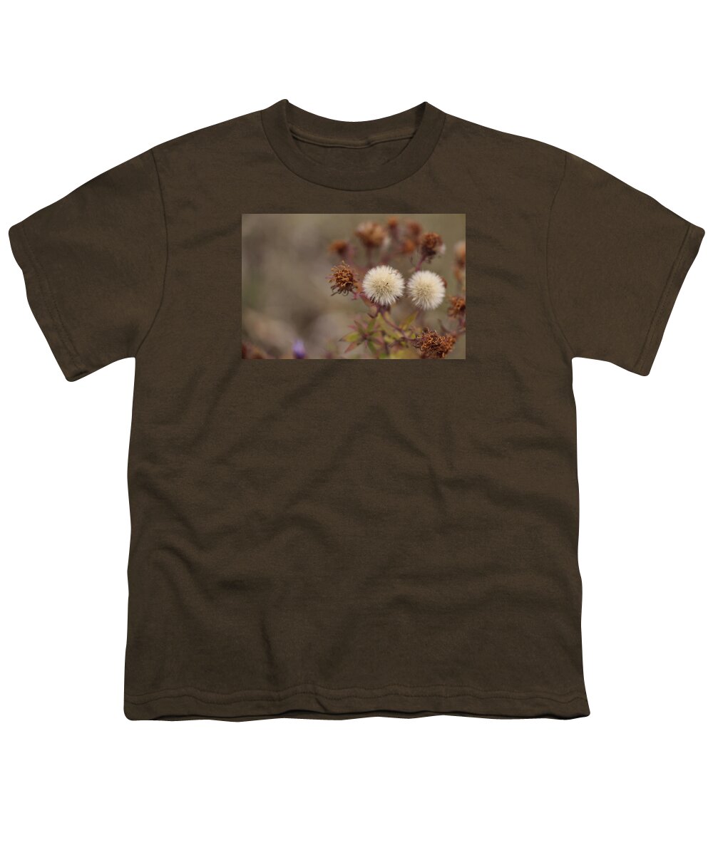 Dandelion Youth T-Shirt featuring the photograph Dandelion Puff Ball by David Bigelow