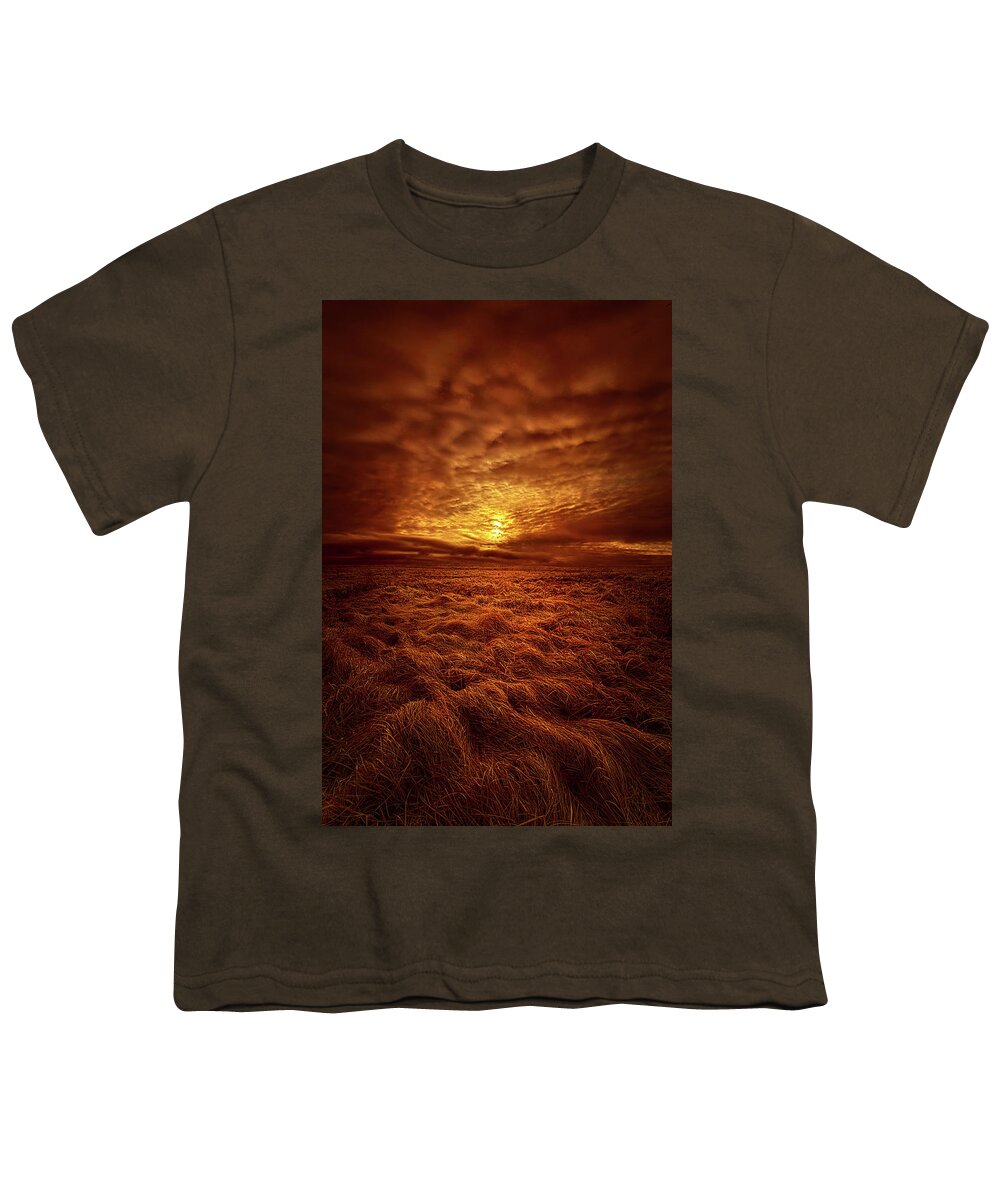 Clouds Youth T-Shirt featuring the photograph Dare I Hope by Phil Koch