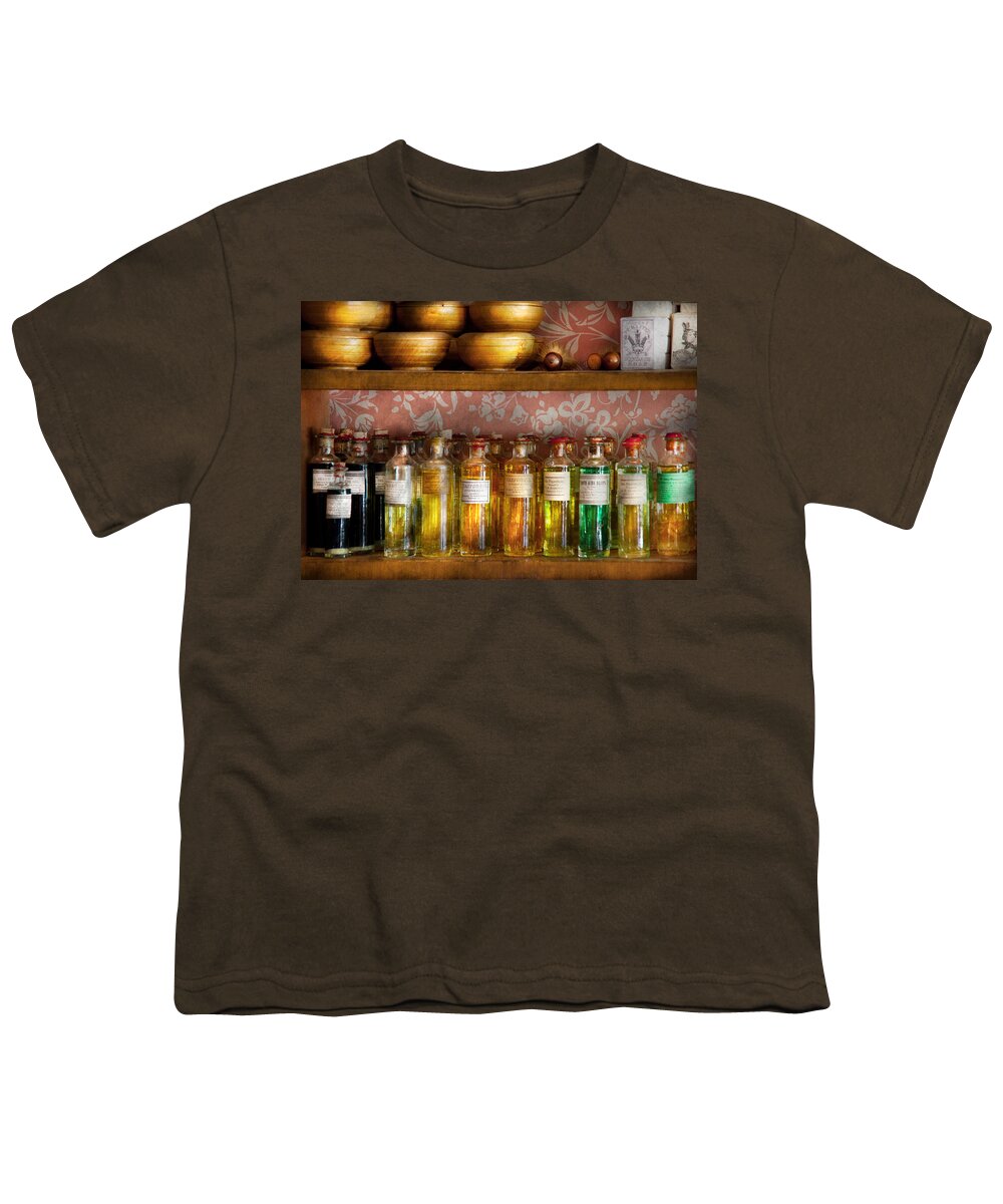 Pharmacist Youth T-Shirt featuring the photograph Doctor - Colorful Cures by Mike Savad