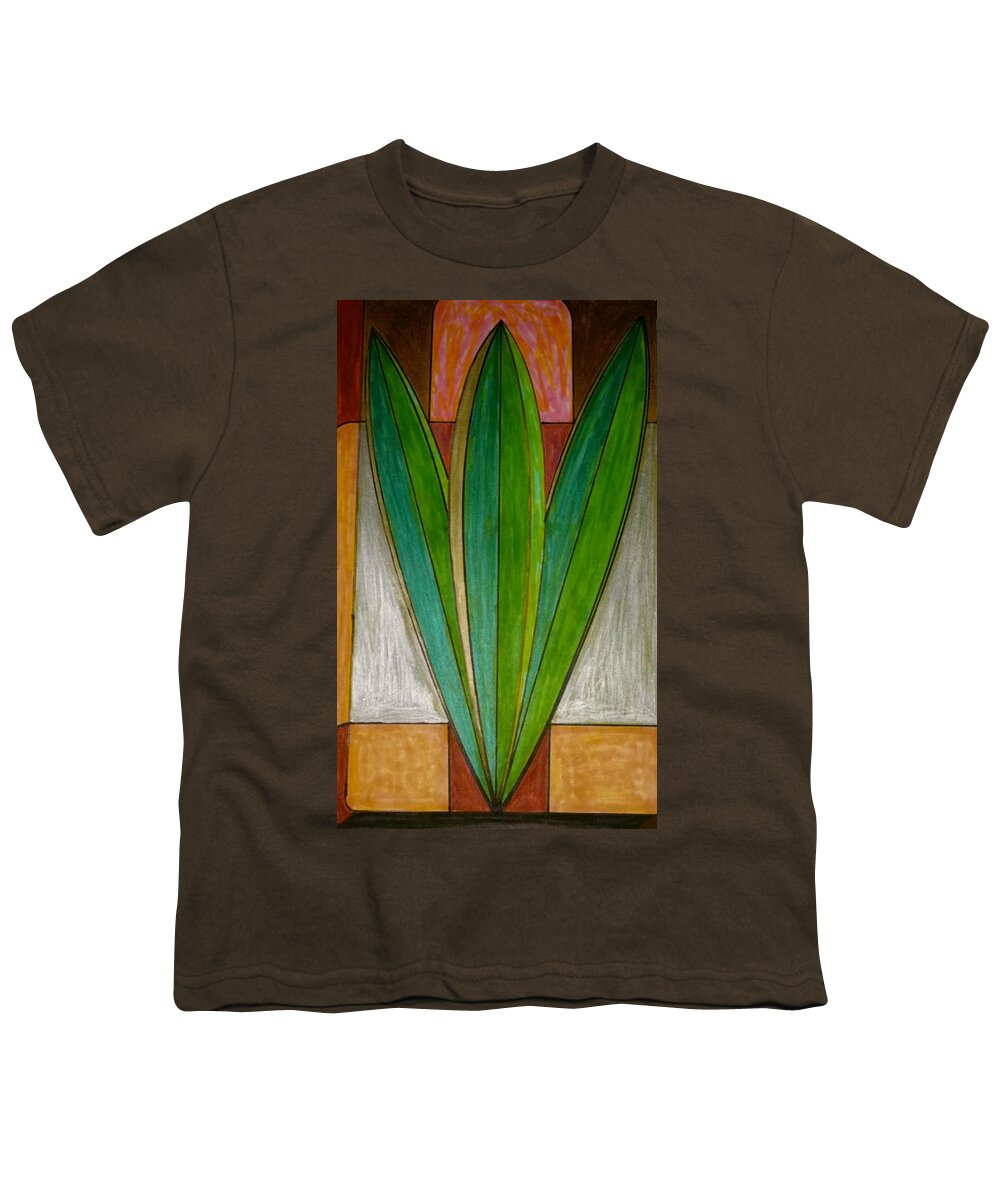 Geometric Art Youth T-Shirt featuring the glass art Dream 44 by S S-ray